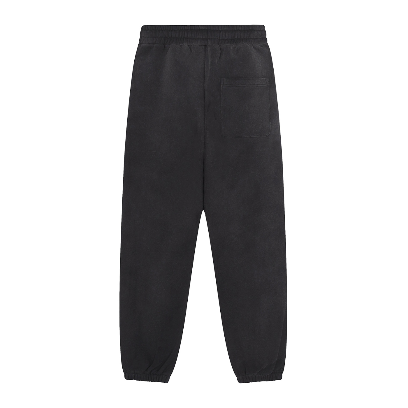 Stripped Sweatpants (Cuffed) - (Black)